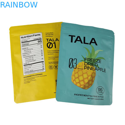 Low MOQ Customised Cashew Peanut Nuts Frutas Secas Snack Food Packaging Bags Soft Touch Mylar Bag