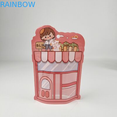 Fabricantes Embalagem Portátil de Marca Personalizada Chips de Biscoito Doces Ziplock Bolsa de Alimentos de Polipropileno Mylar