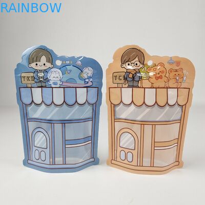 Fabricantes Embalagem Portátil de Marca Personalizada Chips de Biscoito Doces Ziplock Bolsa de Alimentos de Polipropileno Mylar