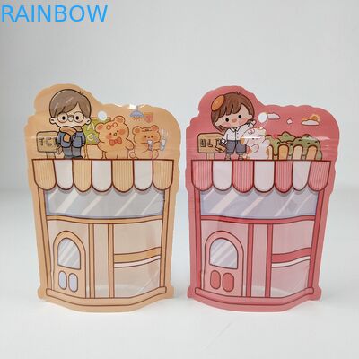 Impressão em gravura Impressão em mate Mylar Stand Up Pouch Saco de embalagem aquecido Recolocável Raisin Easy Tear Notch Ziplock Bags