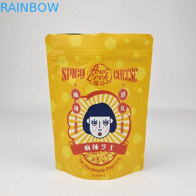 Embalagem de alimentos à prova de odor impressa 250g 500g 1kg Café doces Custom plástico Zipper Stand Up Pouch Mylar Ziplock sacos