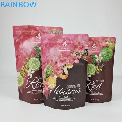 Sello térmico de impressão digital 100g 250g 500g plástico ziplock à prova de odor Stand up pouch embalagem Mylar sacos