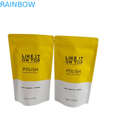 Venda a retalho Bolsas de plástico refeitáveis sob medida Embalagens alimentares Bolsa de fechadura de fechadura