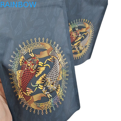 Low MOQ Custom Stand Up Zipper Coffee Pouch Alumínio Folha Recapotável Saco Mylar para Proteína Café Especiarias em Pó