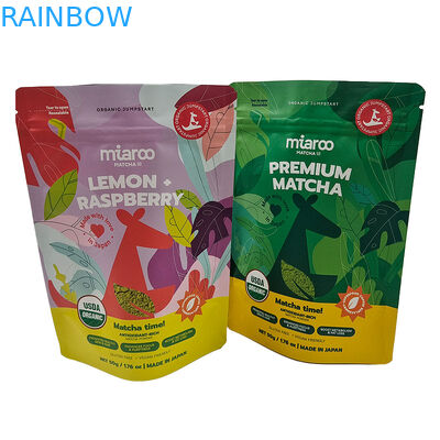 Sacos de plástico transparente 500g Sacos Mylar Sacos Mylar Custom Impresso Zipper