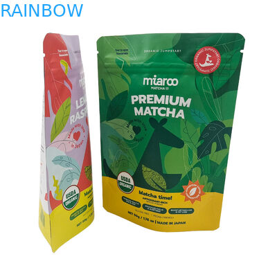 Sacos de plástico transparente 500g Sacos Mylar Sacos Mylar Custom Impresso Zipper