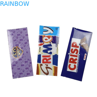 Saquete de proteína em pó de açúcar e café vazio