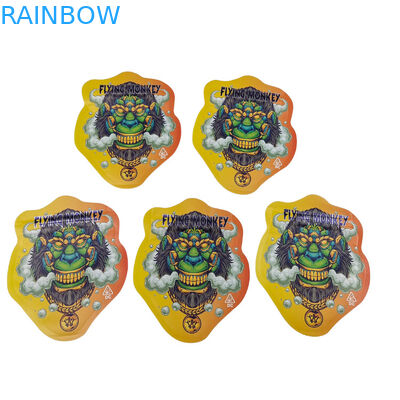 Bolsas de doces à prova de odor e de plástico à prova de crianças, em forma de ziplock, de forma especial.