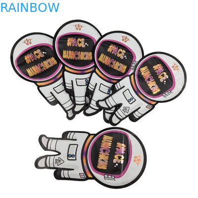Impressão personalizada 3.5g 7g 14g Stand Up Pouch Goma Edible Embalagem Mylar Alumínio Resistente à Folha de Alumínio Childproof Zip Lock Sacks