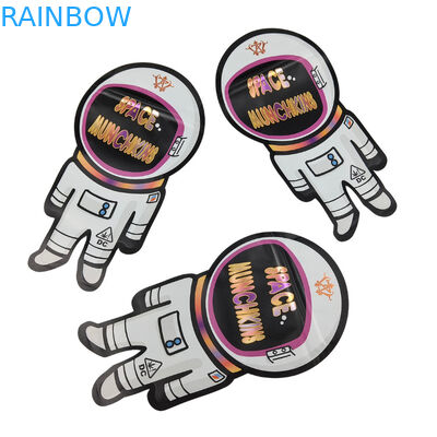 Impressão personalizada 3.5g 7g 14g Stand Up Pouch Goma Edible Embalagem Mylar Alumínio Resistente à Folha de Alumínio Childproof Zip Lock Sacks