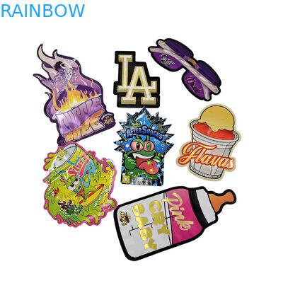 Impressão personalizada Design de embalagem à prova de odor Sacos refeitáveis Armazenamento de alimentos Sacos de lanches 3,5g Embalagens de plástico Sacos Mylar