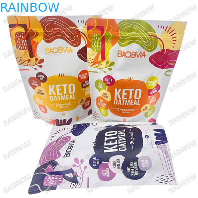 Preço de Fabricação Impressão Digital Sacos de Alimentos de Alta Qualidade Gloss Finish Saco de Plástico Janela Transparente Para Armazenamento de Alimentos