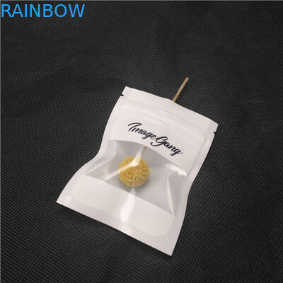 Bolsas de plástico personalizadas de embalagem de jóias com janela transparente