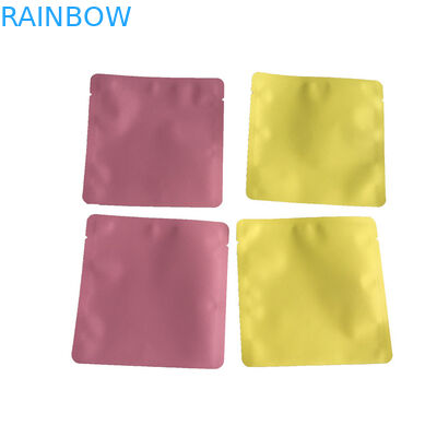 Bolsas de plástico de três lados de vedação bolsas planas de folha de máscara bolso para óleo