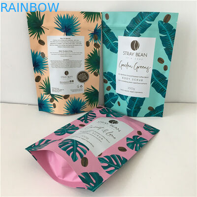 Impressão por gravatura Embalagens em folha de alumínio para sacos de embalagem para esfregão de corpo de café