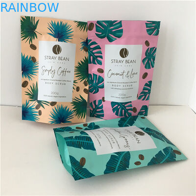 Impressão por gravatura Embalagens em folha de alumínio para sacos de embalagem para esfregão de corpo de café