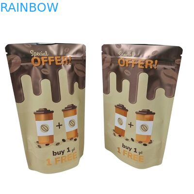 120 Embalagens de sacos de snacks com superfície opaca e impressão digital para produtos