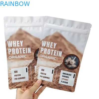 Embalagem de sacos de lanches aceita para encomenda personalizada com 120 de aderência e fecho com fecho de fecho