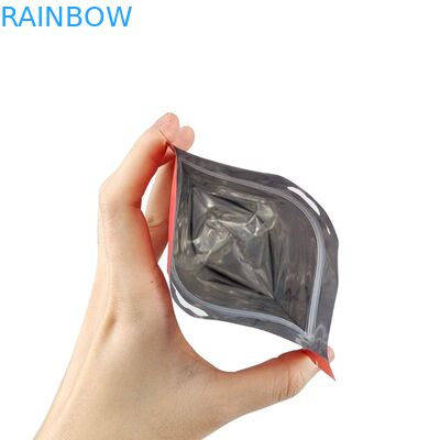 Bolsas de lanches de fundo plano impressas sob medida com superfície fosca para sacos de embalagem de alimentos