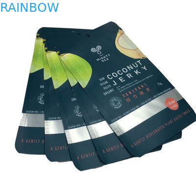 Sacos de embalagem de coco com janela transparente