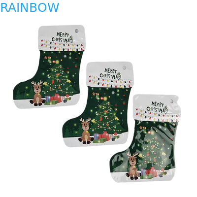 Saco de embalagem de forma especial reutilizável impresso sob medida Saco comestível de forma única