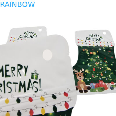 Bolso de Impressão Personalizada Mylar Saco Com Zipper Forma de corte a óleo Mylar Sacos 3,5g Proof odor Gummie Candy embalagem