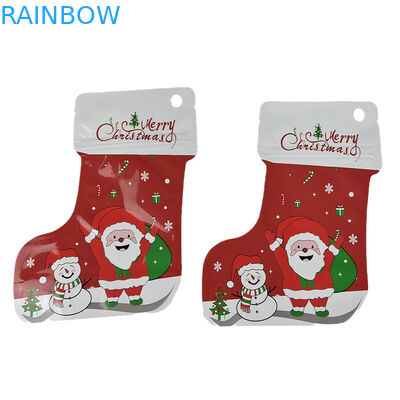 Low MOQ Bolsa de forma especial personalizada Bolsa de forma irregular Bolsas Mylar Proof Bags com logotipo