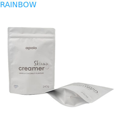 Atacado Bolso de papel de alumínio à prova de odor de papel de alumínio à prova de odor Bolso de chá Pó de proteína de café 250g 500g 1kg Sacos Mylar refeitáveis