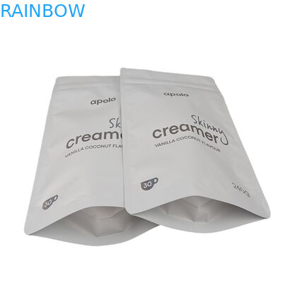 Atacado Bolso de papel de alumínio à prova de odor de papel de alumínio à prova de odor Bolso de chá Pó de proteína de café 250g 500g 1kg Sacos Mylar refeitáveis