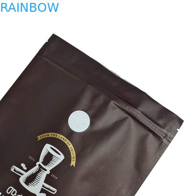 Impressão clara Bolsas de embalagem de alimentos por atacado metálicas personalizadas com fechadura por fechadura de fechadura Bolsa de embalagem de plástico de pé