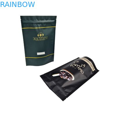 Logotipo personalizado Sacos de café de alta qualidade com válvula fácil rasgar fecho de alumínio saco de papel alumínio