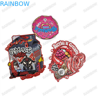 Sacos de impressão digital de alta precisão para sacos de corte a óleo de 3,5 g personalizados