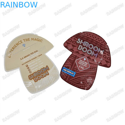 CMYK Pantone Colors 3.5g 7g 14g 28g Sacos de forma especial com tinta ecológica para impressão gravura