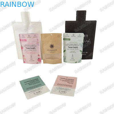 Saco de plástico líquido para água potável Embalagem Saco de plástico reutilizável para alimentação