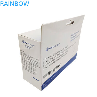 Estampagem a quente e embalagens de caixas de papel de grandes dimensões para comprimidos/alimentos com desempenho