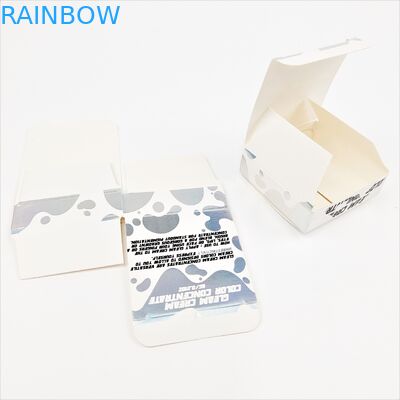 Finitura de superfície brilhante Caixa dobrável Embalagem de espessura de 350 g e mais