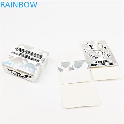 Finitura de superfície brilhante Caixa dobrável Embalagem de espessura de 350 g e mais