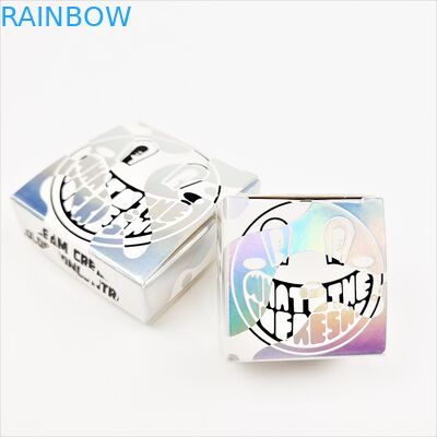 Finitura de superfície brilhante Caixa dobrável Embalagem de espessura de 350 g e mais