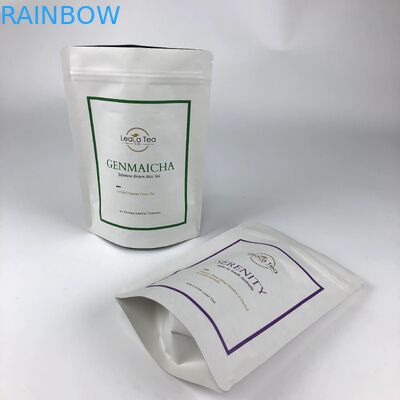 Método de transporte negociável e válvula de desgaseamento Bolsas de papel Kraft Bolsas de chá Embalagens