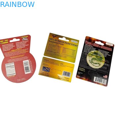 Embalagem de cartão de bolhas de papel revestido disponível para amostragem em apenas 5 dias garantidos