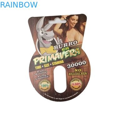 Embalagem de cartão de bolhas de papel revestido disponível para amostragem em apenas 5 dias garantidos