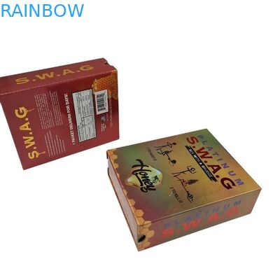 Embalagem personalizada de cartão de bolhas com material de papel revestido