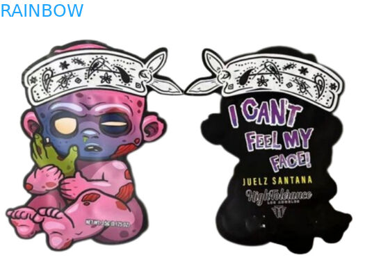 Saco de embalagem de incenso herbal à prova de odor k Mylar Espessura 120-180 Mic