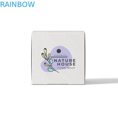 Embalagens em cartão de papel impresso sob medida Caixas de papel cosmético em relevo