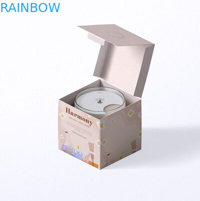 Embalagens em cartão de papel impresso sob medida Caixas de papel cosmético em relevo