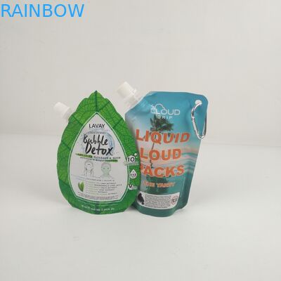 Até 10 cores de bolsas flexíveis personalizadas com opções de entalhe