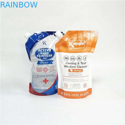 Bolsas de reutilização com diferentes tipos de tampa para embalagens ecológicas