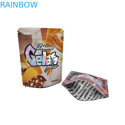 Embalagens em bolsas de papel de prata com sacos Mylar para grãos de café e alimentos