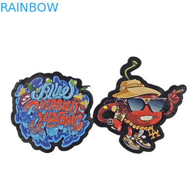 Logotipo personalizado Impresso Dié Corte Ziplock Sacos Pequeno Stand Up Saco 3.5g Grade de alimentos embalagem à prova de cheiro Com Zipper Mylar Ba