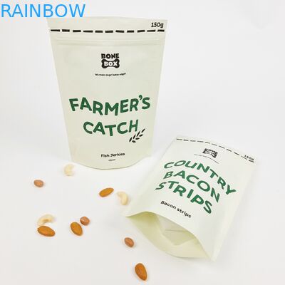 Material de manobra branca e suporte incluídos em sacos de presente personalizados